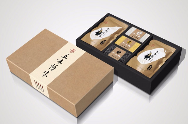五味悟味五谷雜糧包裝設計-字體設計、視覺元素提煉、產品包裝設計
