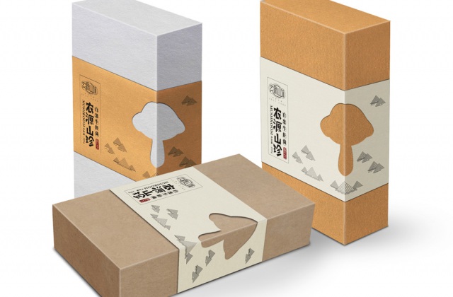 大山山珍菌類包裝設計_成都菌類包裝設計公司_成都山珍包裝設計公司