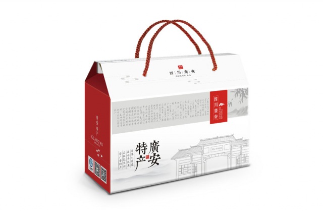 廣安特產禮品包裝視覺設計提升方案-包裝插畫設計、土特產包裝設計